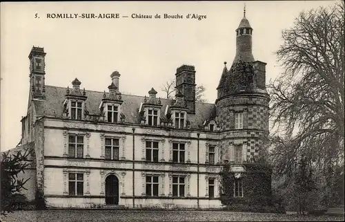 Ak Romilly sur Aigre Eure et Loir, Chateau de Bouche d'Aigre