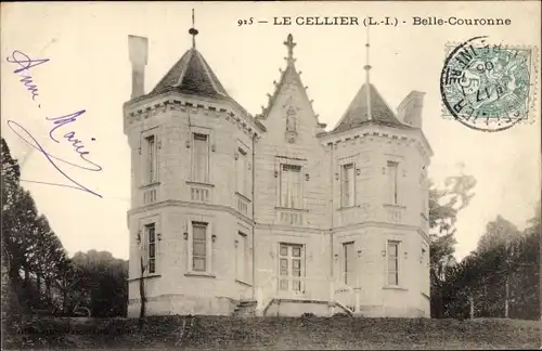 Ak Le Cellier Loire Atlantique, Belle Couronne