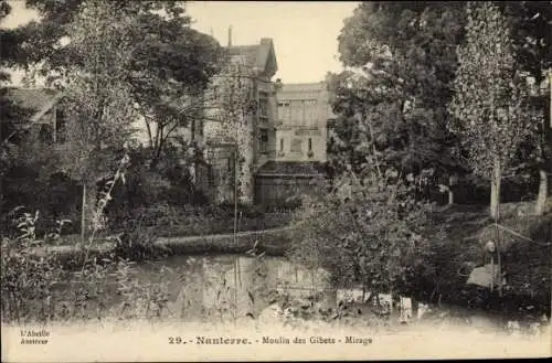 Ak Nanterre Hauts de Seine, Moulin des Gibets, Mirage
