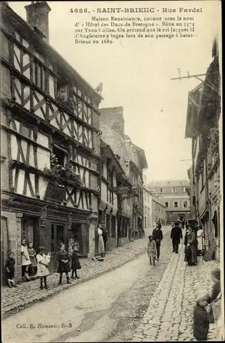 Ak Saint Brieuc Côtes d'Armor, Rue Fardel