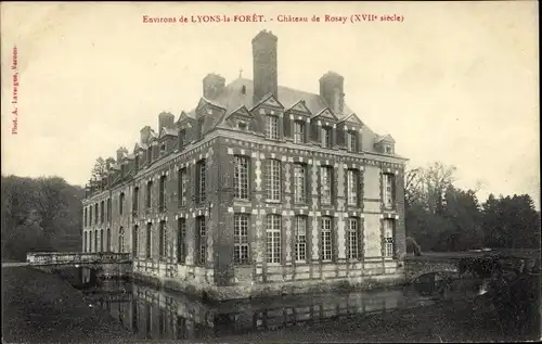 Ak Lyons la Forêt Eure, Chateau de Rosay