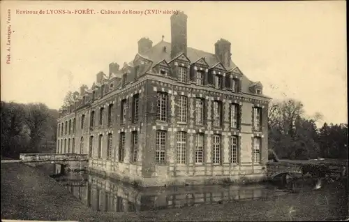 Ak Lyons la Forêt Eure, Chateau de Rosay