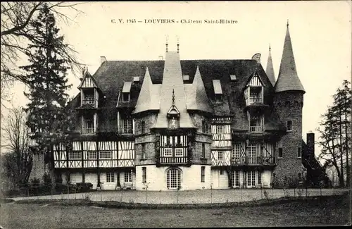Ak Louviers Eure, Chateau Saint Hilaire