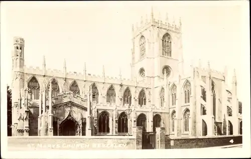 Ak Beverley England-Yorkshire and the Humber, St Marys Church