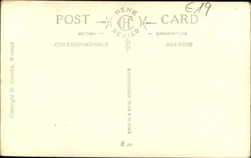 Ak Hitchin East England, The German Hospital, Convalescent Home