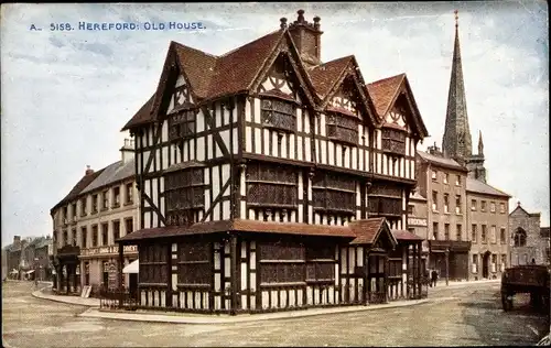 Ak Hereford West Midlands England, Old House