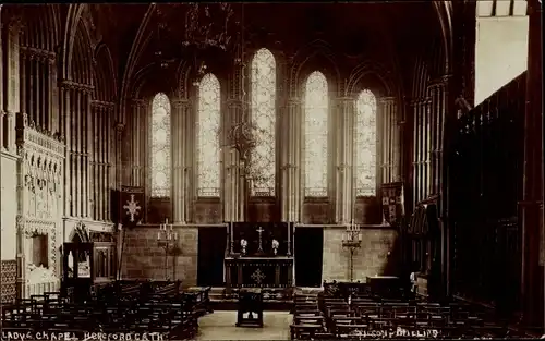 Ak Hereford West Midlands England, Lady's Chapel, Interior