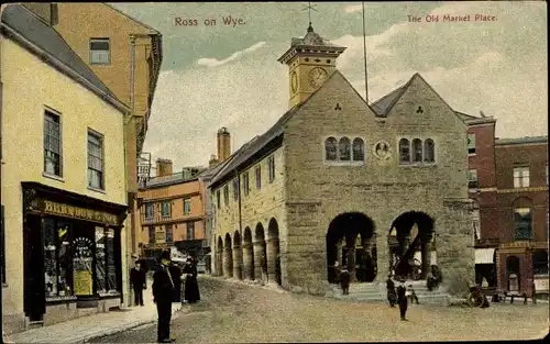 Ak Ross on Wye Wales, The Old Market Place