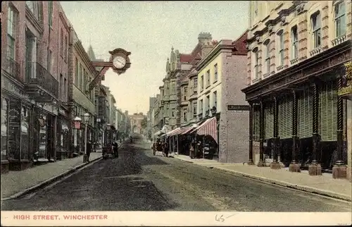 Ak Winchester South East England, High Street