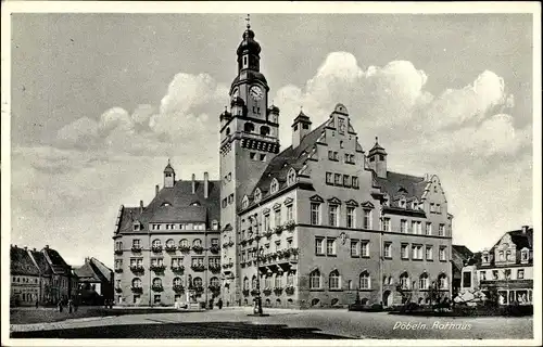 Ak Döbeln Sachsen, Rathaus