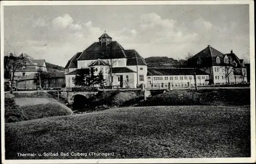 Ak Bad Colberg Heldburg in Thüringen, Thermal- und Solbad