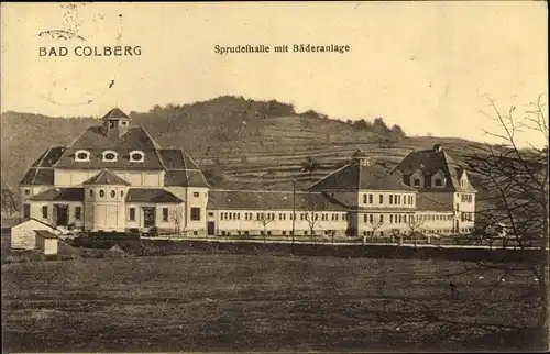 Ak Bad Colberg Heldburg in Thüringen, Thermal- und Solbad, Sprudelhalle mit Bäderanlage