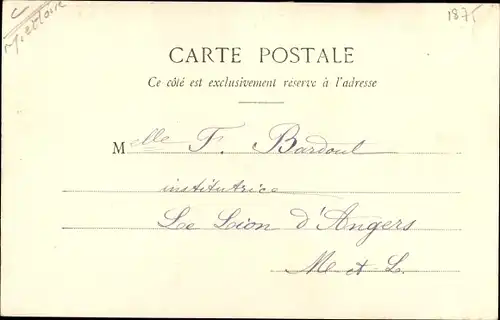 Ak Le Lion d'Angers Maine et Loire, Mairie