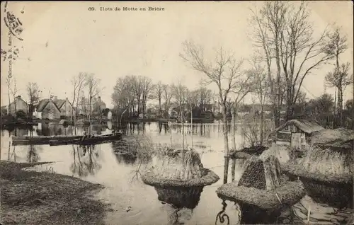 Ak La Briere Saint Nazaire Loire Atlantique, Ilots de Motte