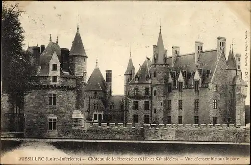 Ak Missillac Loire Atlantique, Chateau de la Bretesche