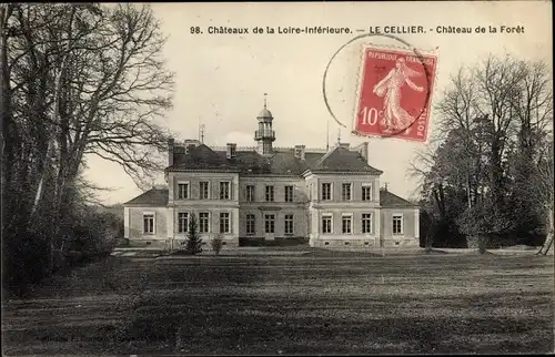 Ak Le Cellier Loire Atlantique, Chateau de la Foret
