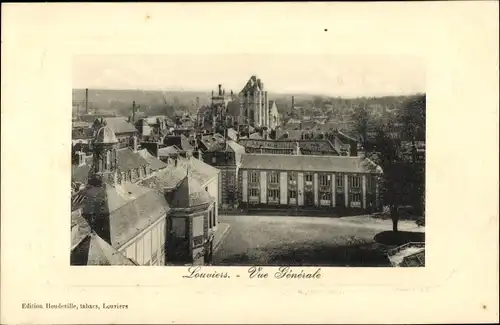 Ak Louviers Eure, Vue generale