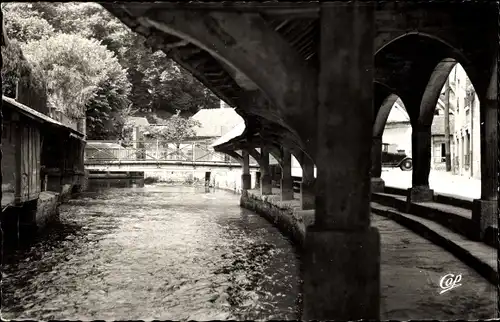 Ak Gisors Eure, Le Lavoir sur l'Epte