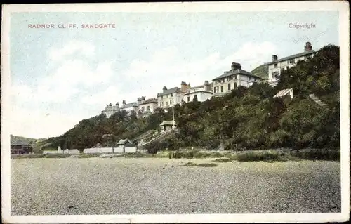 Ak Sandgate Kent England, Radnor Cliff