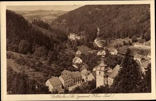 Ak Bad Gottleuba Berggießhübel, Teilansicht von Klein Tirol