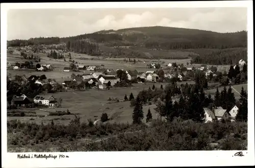 Ak Neubau Fichtelberg im Fichtelgebirge Oberfranken, Gesamtansicht