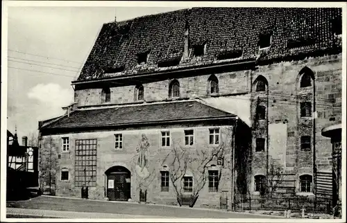 Ak Saalfeld an der Saale Thüringen, Franziskanerkloster