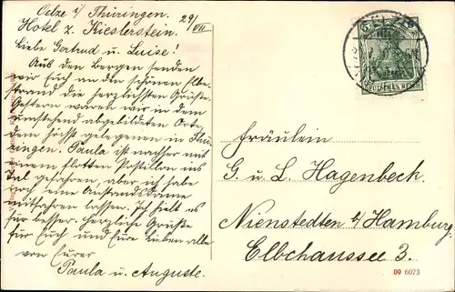 Ak Masserberg im Thüringer Schiefergebirge, Ort mit Umgebung