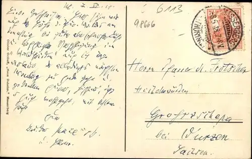 Ak Masserberg im Thüringer Schiefergebirge, Ort mit Umgebung