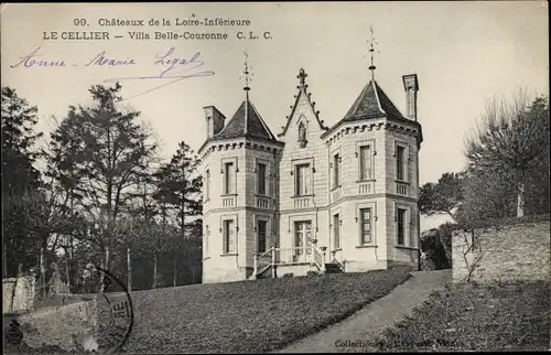 Ak Le Cellier Loire Atlantique, Villa Belle Couronne