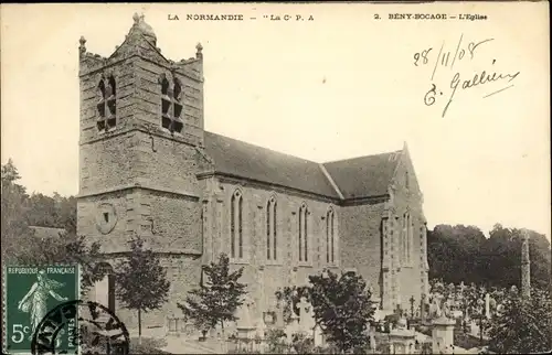 Ak Beny Bocage Calvados, L'Eglise