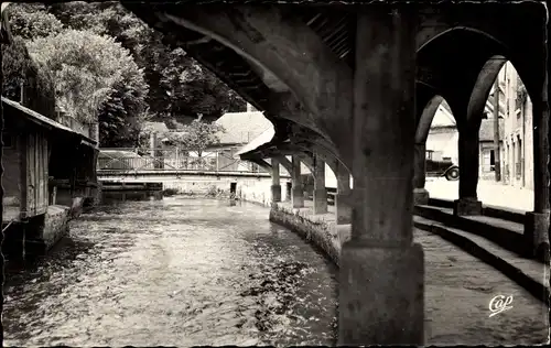 Ak Gisors Eure, Le Lavoir sur l'Epte