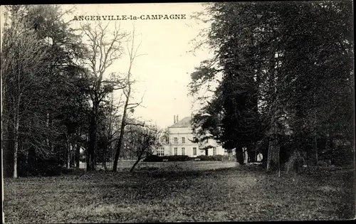 Ak Angerville la Campagne Eure, Le Chateau