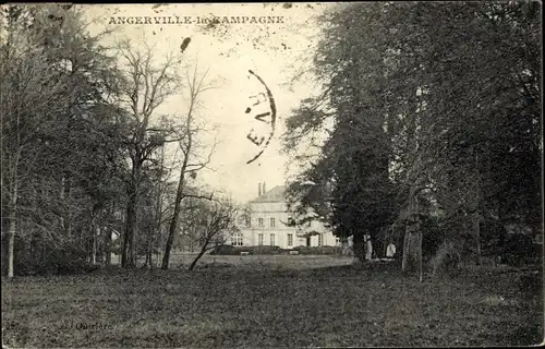 Ak Angerville la Campagne Eure, Le Chateau