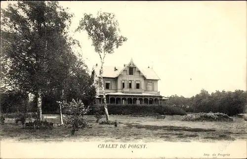 Ak Poigny Yvelines, Chalet le Poigny