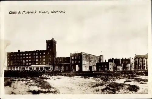 Ak Norbreck Bispham Blackpool North West England, Cliffs and Norbreck Hydro