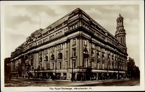 Ak Manchester North West England, The Royal Exchange