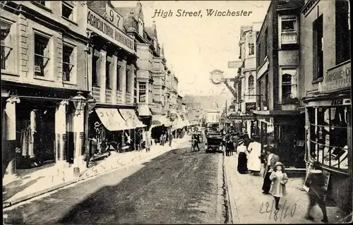 Ak Winchester South East England, High Street