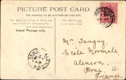 Ak Matlock Bath East Midlands, Promenade and Heights of Abraham