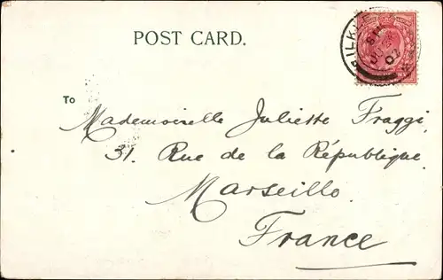 Ak Ilkley West Yorkshire, View from North West