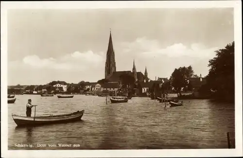 Ak Schleswig, Blick zum Dom