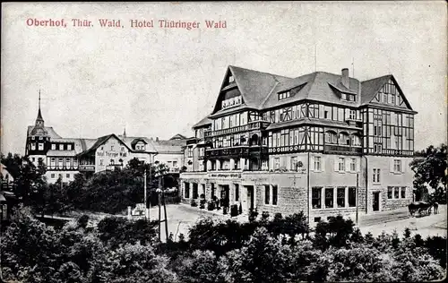 Ak Oberhof im Thüringer Wald, Hotel Thüringer Wald