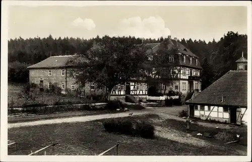 Ak Albrechts Suhl in Thüringen, Landgut Aschenhof