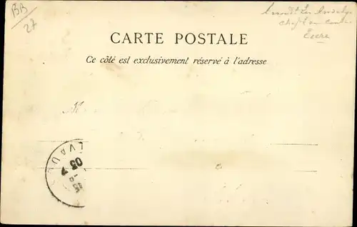 Ak Gisors Eure, Pont du Tapis Vert