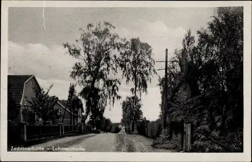 Ak Zechlinerhütte Stadt Rheinsberg, Luhmer Straße