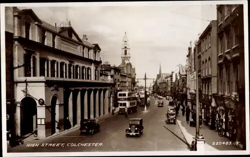 Ak Colchester East England, High Street