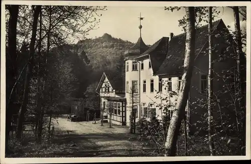 Ak Römhild in Thüringen, Hotel Pension Waldhaus