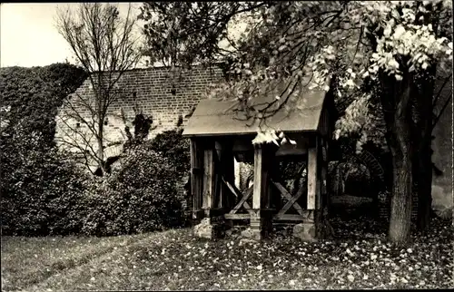 Ak Himmelpfort Fürstenberg an der Havel, Glockenstuhl an der Klosterruine