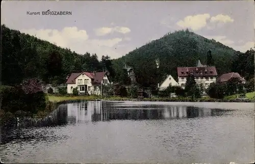 Ak Bad Bergzabern Rheinland Pfalz, Teilansicht, Wasserblick