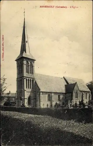 Ak Annebault Calvados, L'Eglise