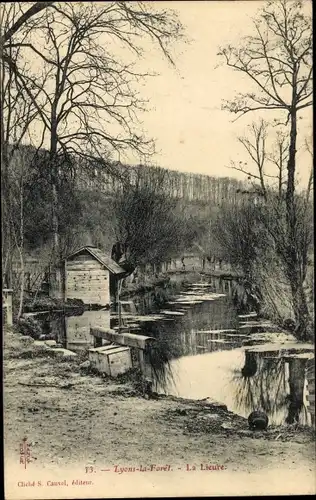 Ak Lyons la Forêt Eure, La Lieure